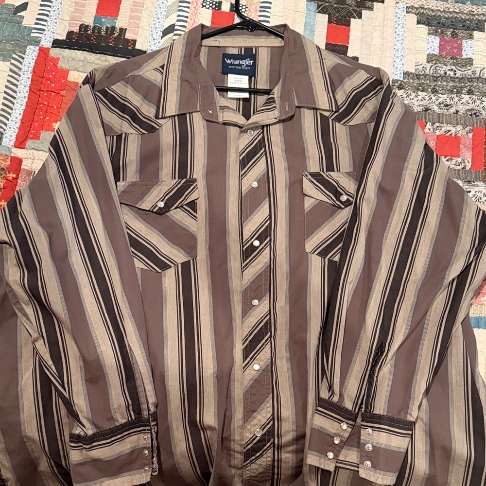 Wrangler Multi-Tone Striped Shirt